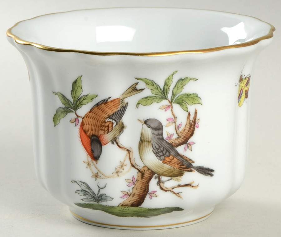 Rothschild Bird (RO) 3" Cachepot by Herend-1
