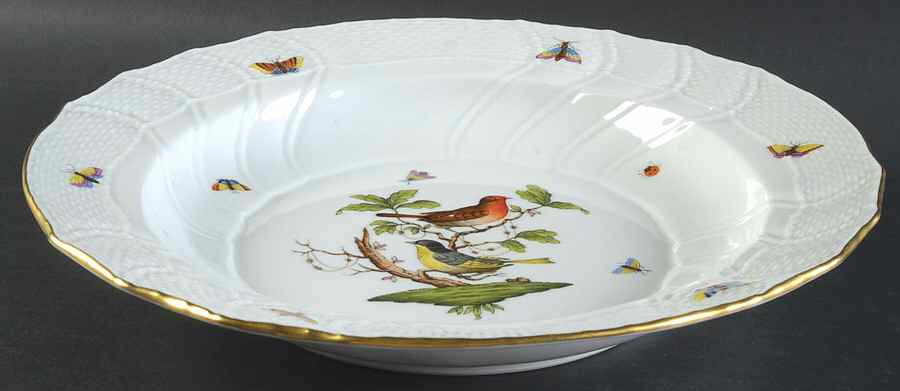 Rothschild Bird (RO) 12" Chop Plate (Round Platter) by Herend-1