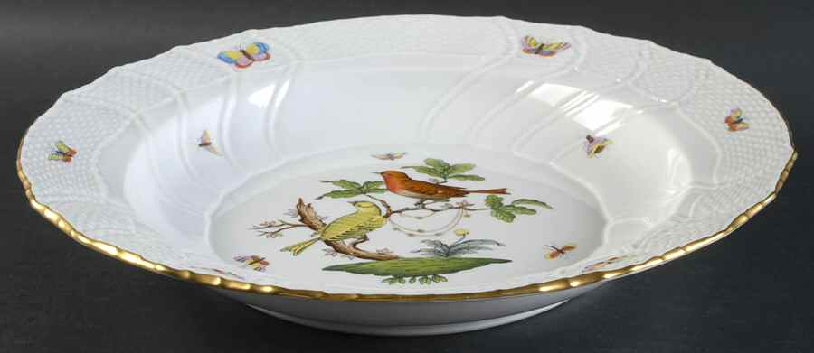 Rothschild Bird (RO) 12" Chop Plate (Round Platter) by Herend-1