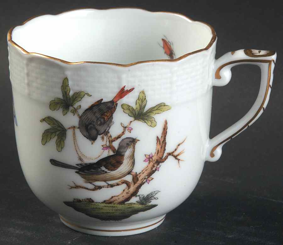 Rothschild Bird (RO) Chocolate Cup by Herend-1