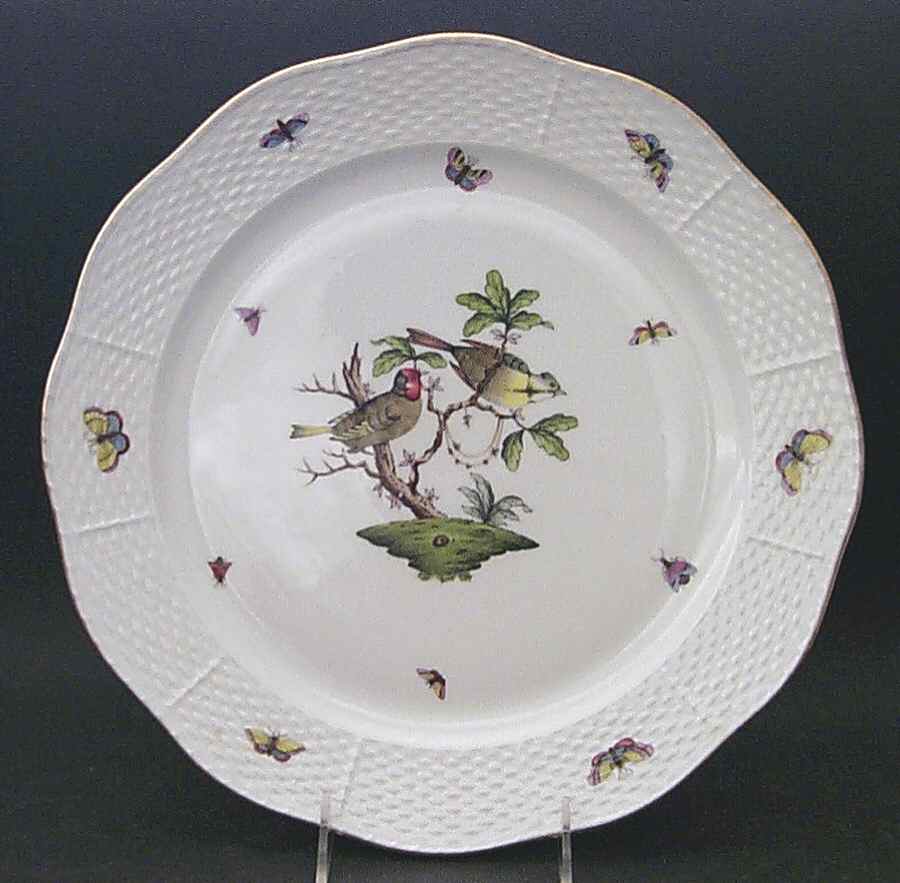 Rothschild Bird (RO) 12" Chop Plate (Round Platter) by Herend-1