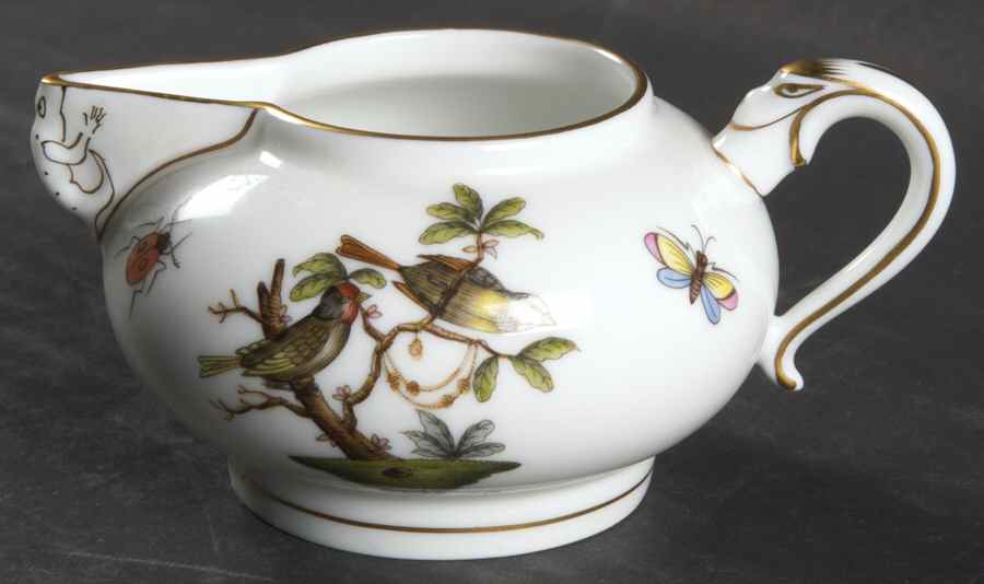 Rothschild Bird (RO) Mini Creamer by Herend-1