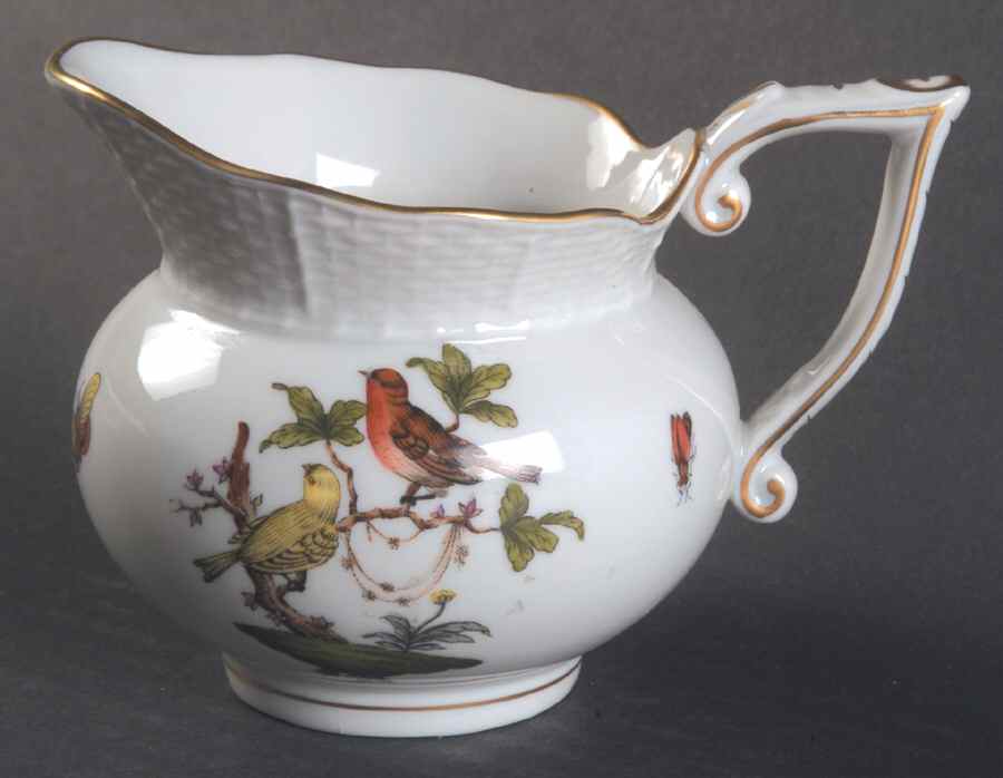 Rothschild Bird (RO) Creamer by Herend-1