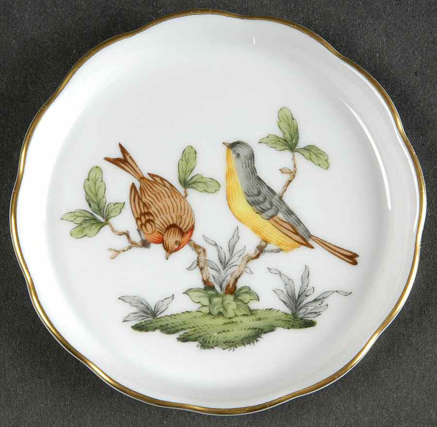 Rothschild Bird (RO) Coaster by Herend-1