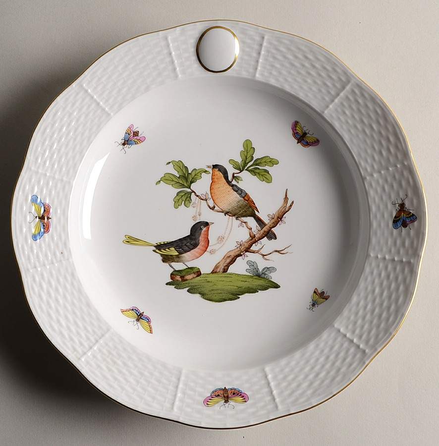 Rothschild Bird (RO) Dinner Plate by Herend-1
