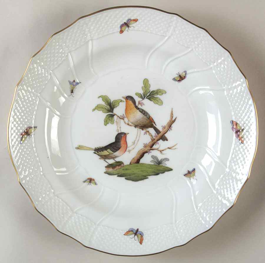 Rothschild Bird (RO) Dinner Plate by Herend-1