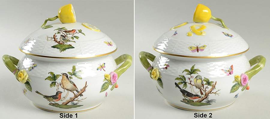Rothschild Bird (RO) Medium Candy Box by Herend-1