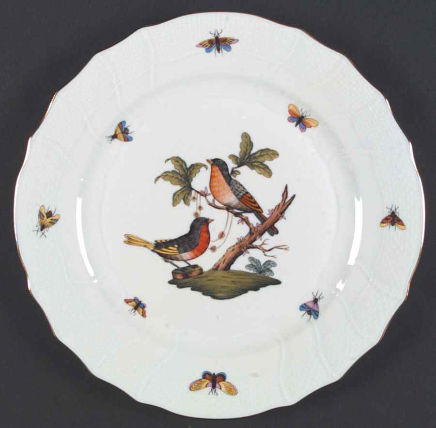 Rothschild Bird (RO) Dinner Plate by Herend-1