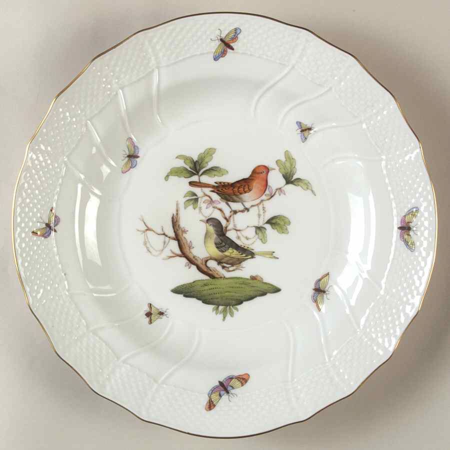 Rothschild Bird (RO) Dinner Plate by Herend-1