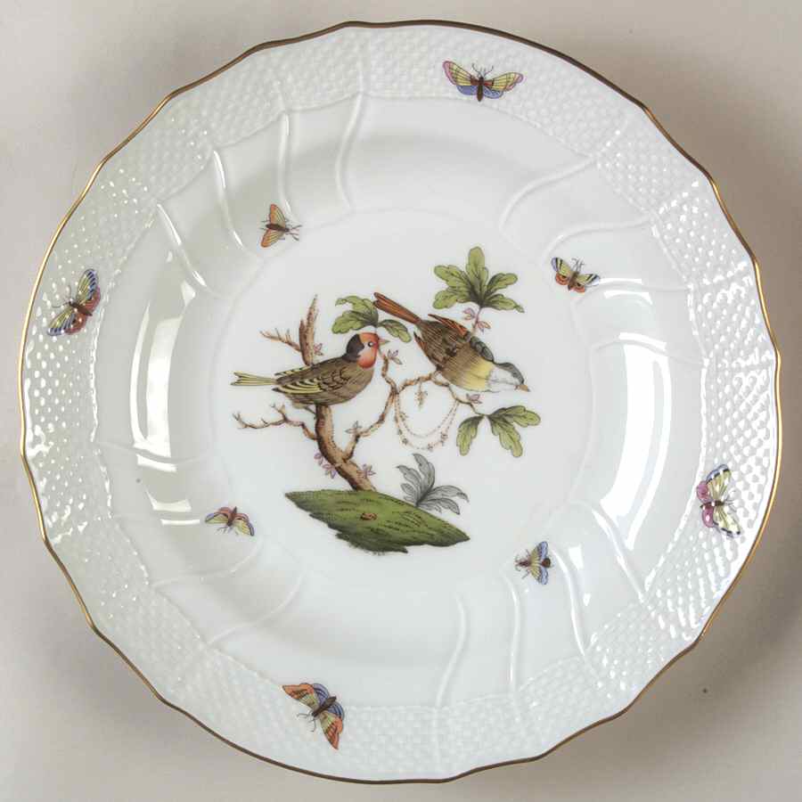Rothschild Bird (RO) Dinner Plate by Herend-1
