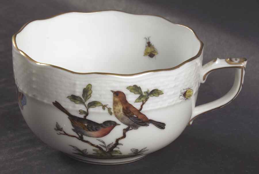 Rothschild Bird (RO) Flat Cup by Herend-1