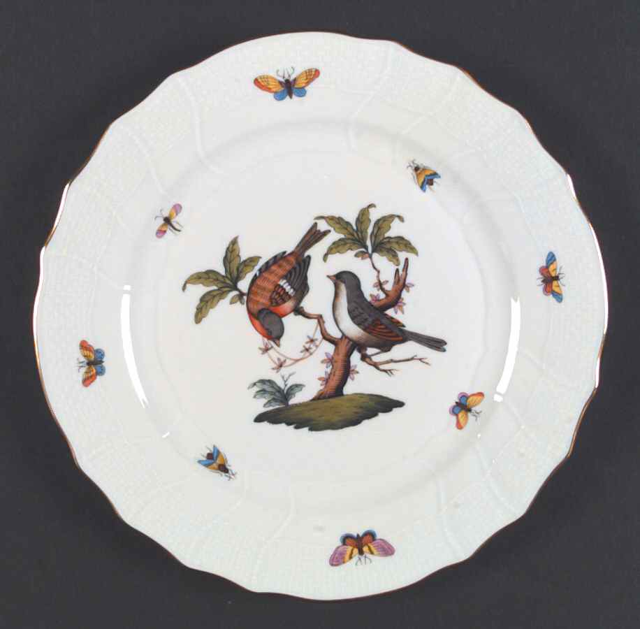 Rothschild Bird (RO) Dinner Plate by Herend-1