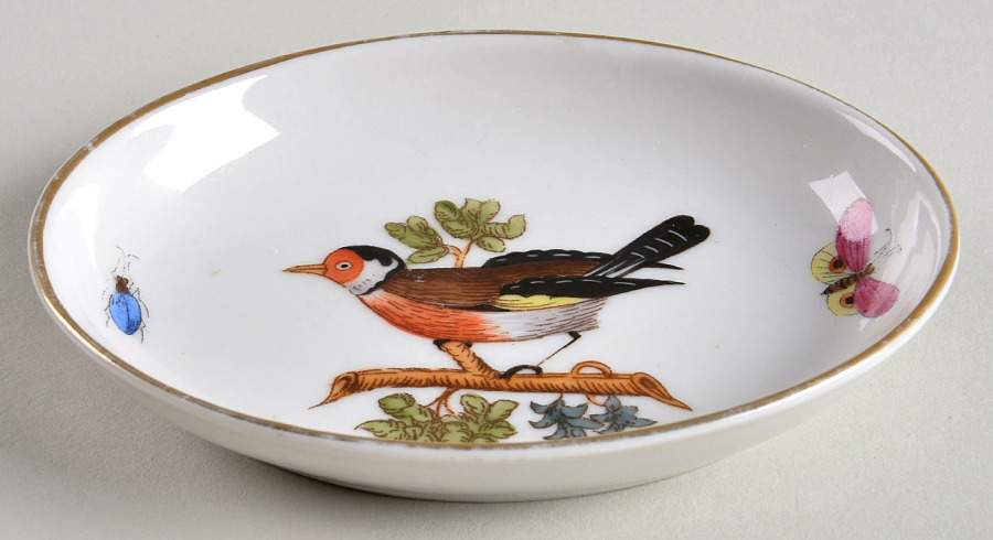 Rothschild Bird (RO) 3" Oval Ashtray by Herend-1
