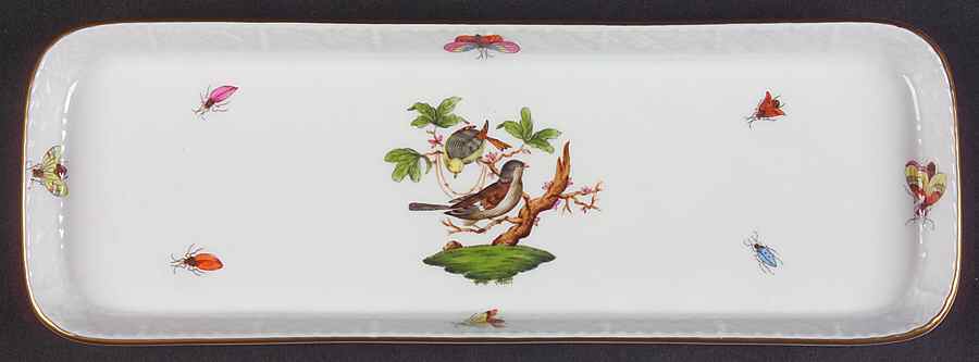 Rothschild Bird (RO) Mint Tray by Herend-1