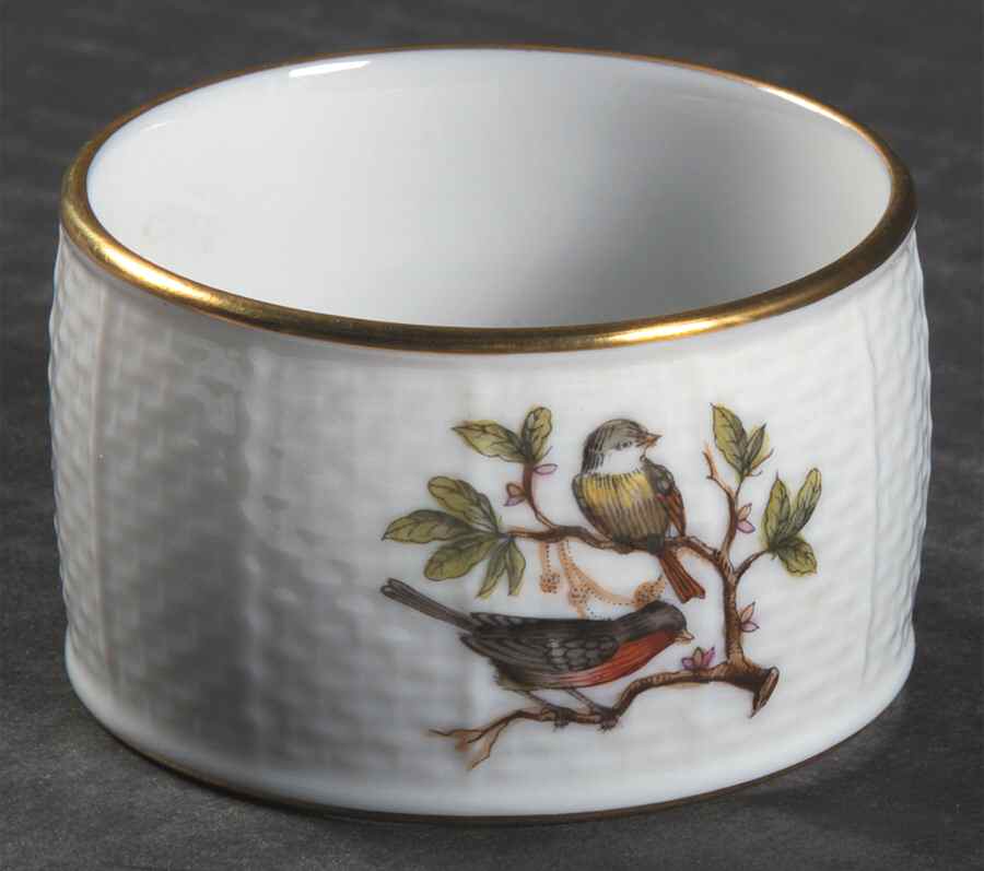 Rothschild Bird (RO) Napkin Ring by Herend-1