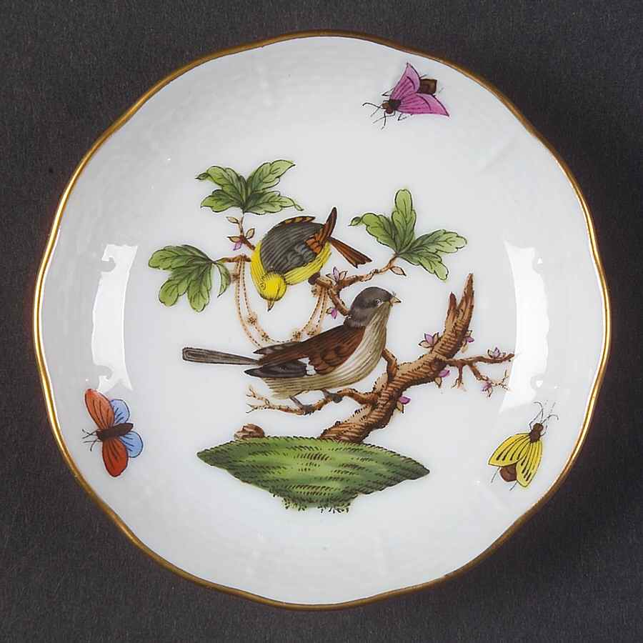 Rothschild Bird (RO) Butter Pat by Herend-1