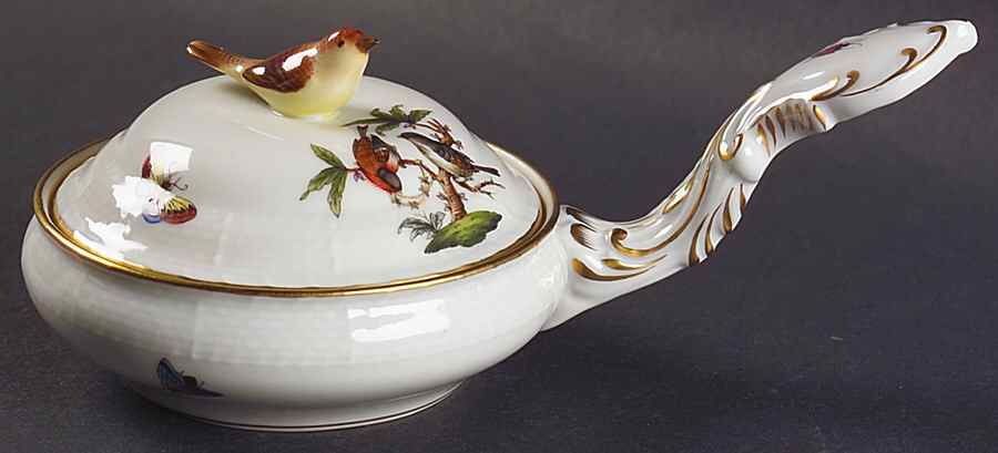 Rothschild Bird (RO) Patty Pan & Lid by Herend-1