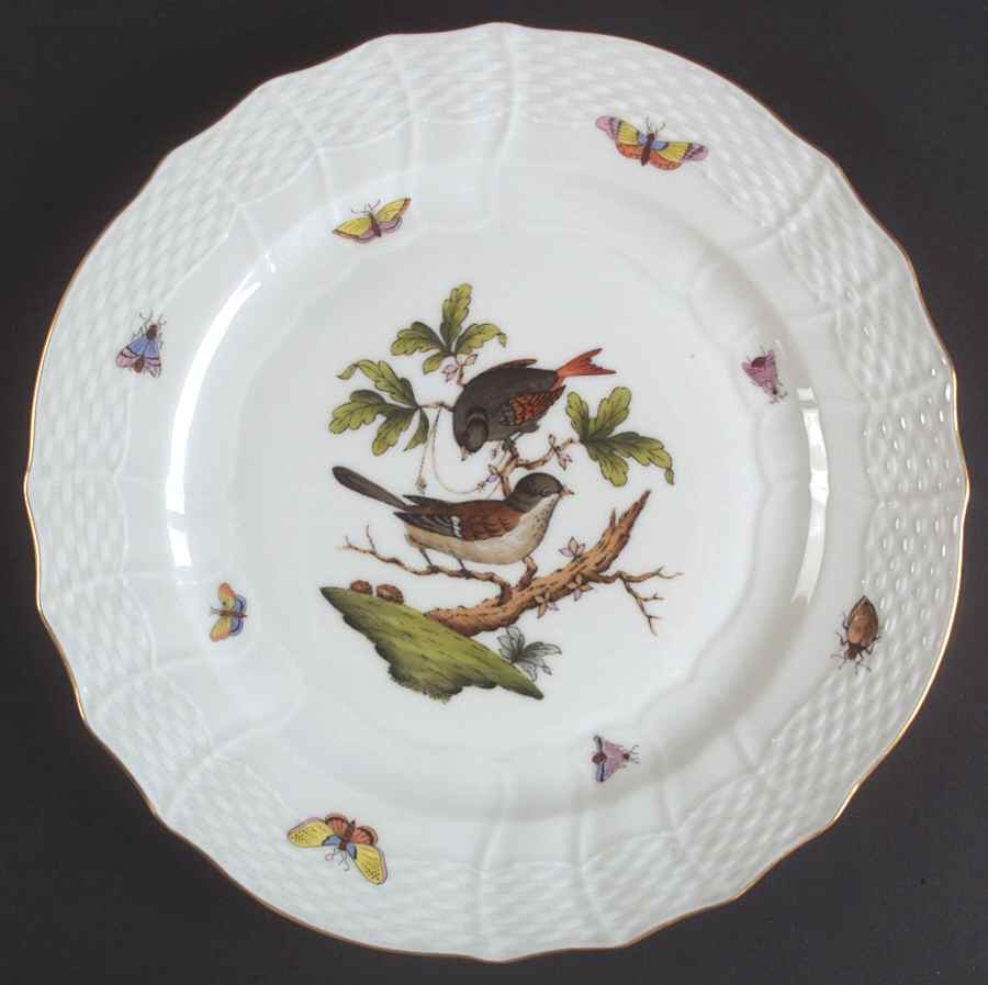 Rothschild Bird (RO) Service Plate (Charger) by Herend-1