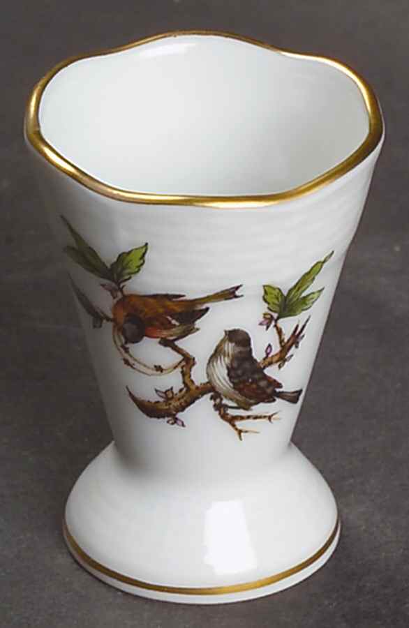 Rothschild Bird (RO) Toothpick Holder by Herend-1