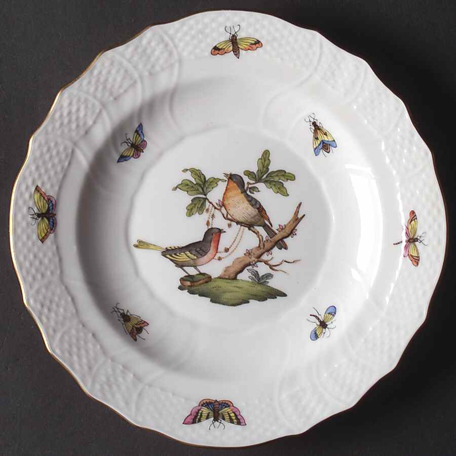 Rothschild Bird (RO) Salad Plate by Herend-1