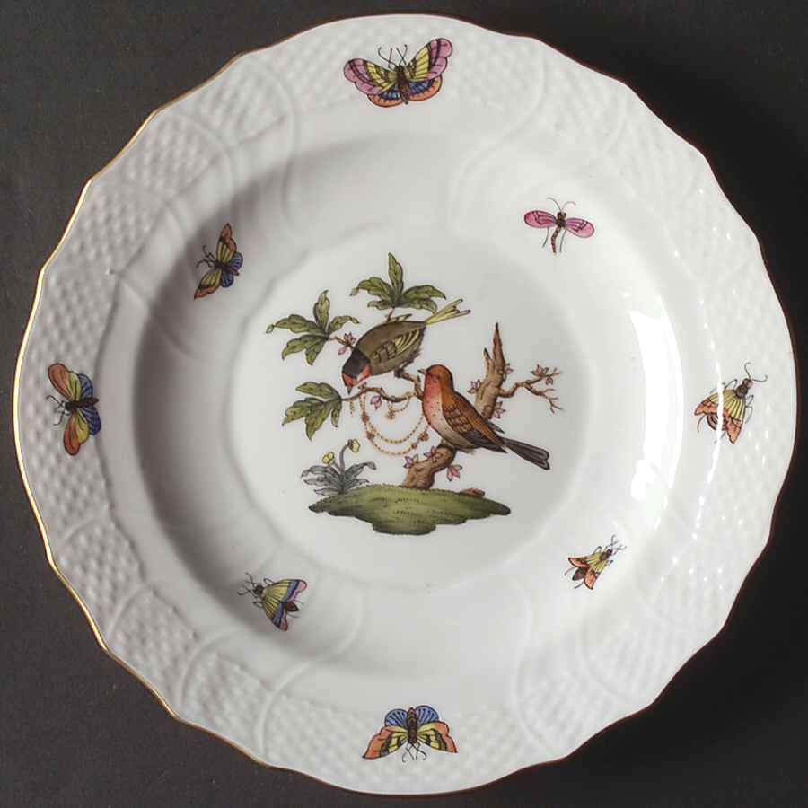 Rothschild Bird (RO) Salad Plate by Herend-1