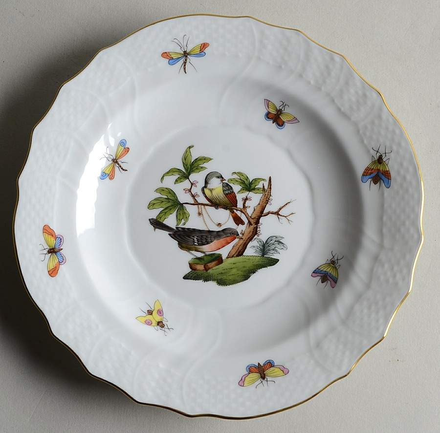 Rothschild Bird (RO) Salad Plate by Herend-1