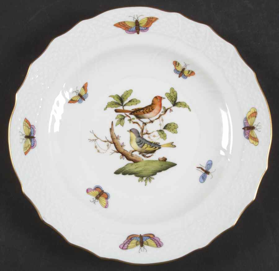 Rothschild Bird (RO) Salad Plate by Herend-1