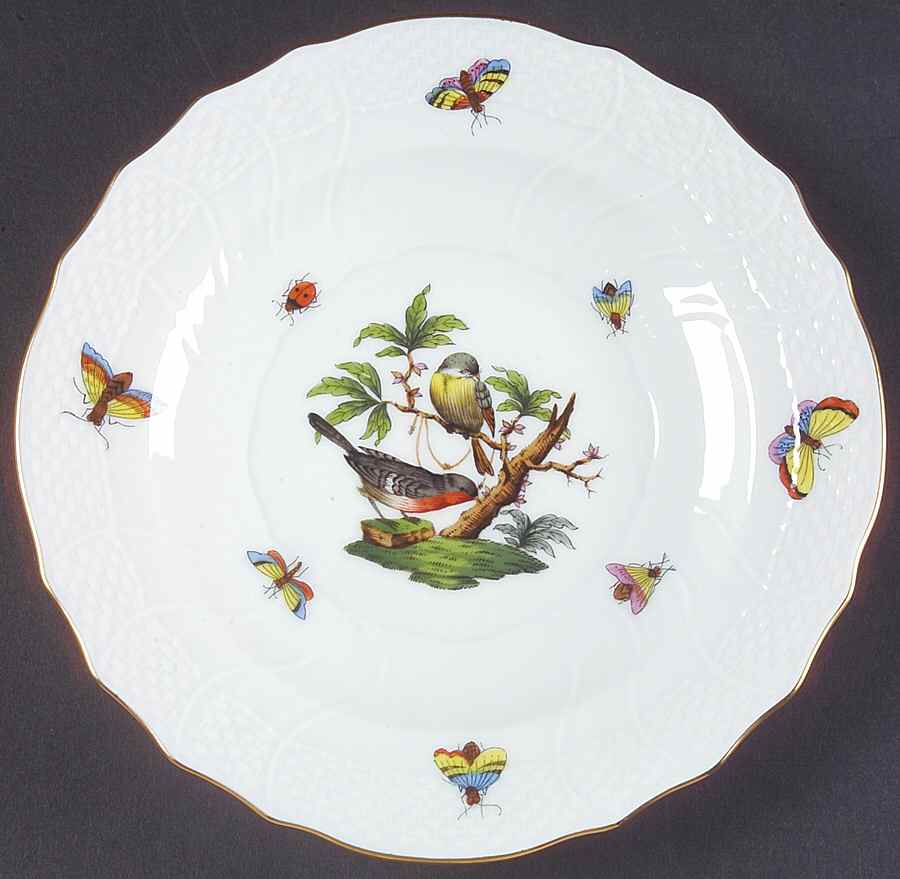 Rothschild Bird (RO) Salad Plate by Herend-1
