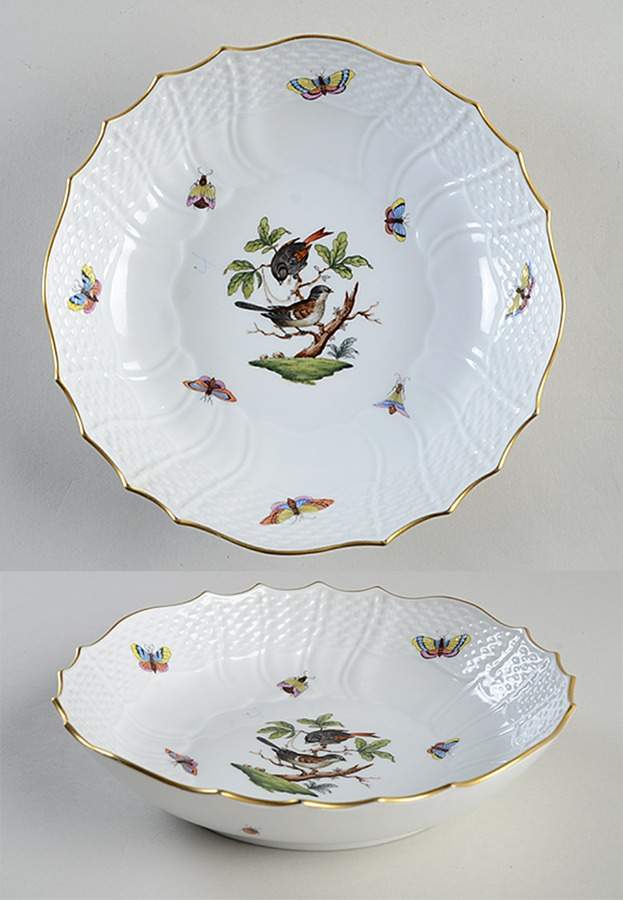 Rothschild Bird (RO) 8" All Purpose Bowl by Herend-1
