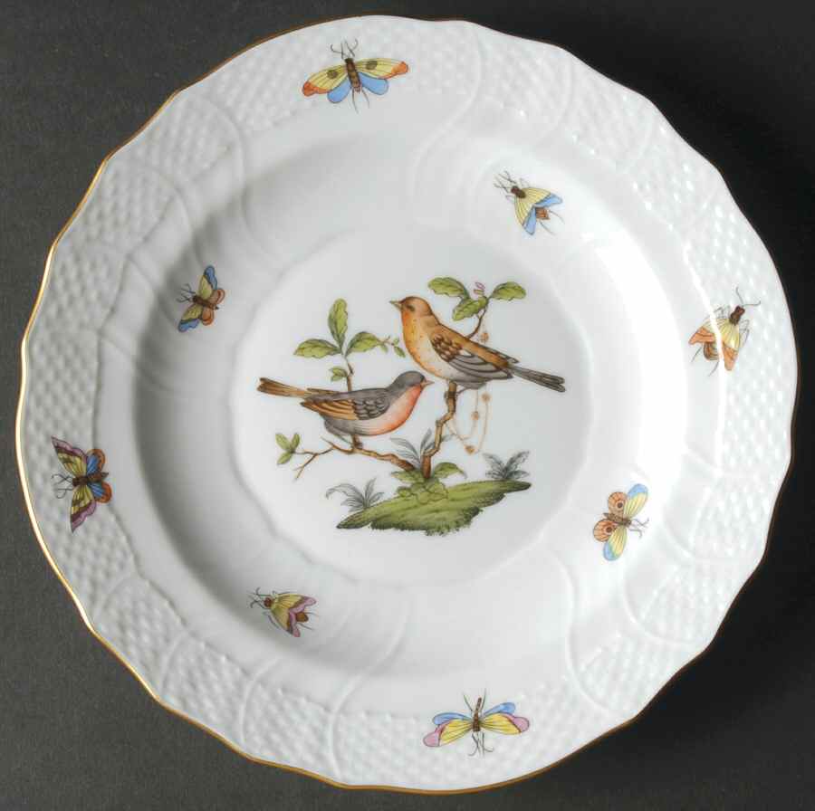 Rothschild Bird (RO) Salad Plate by Herend-1