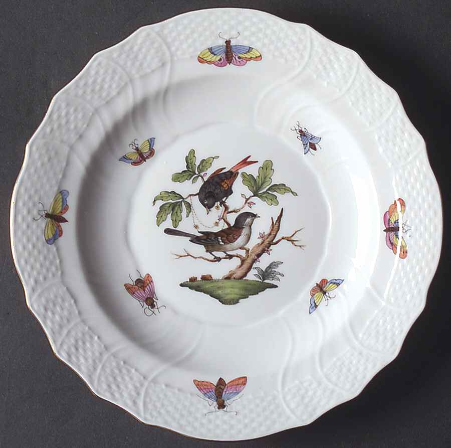 Rothschild Bird (RO) Salad Plate by Herend-1