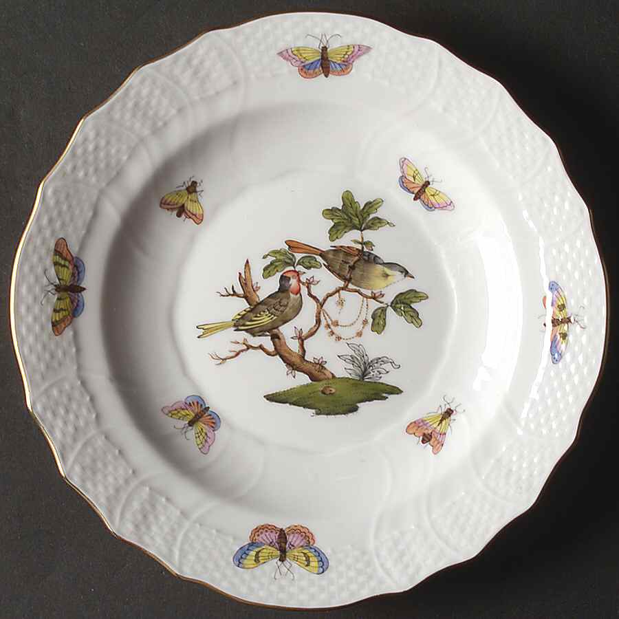 Rothschild Bird (RO) Salad Plate by Herend-1