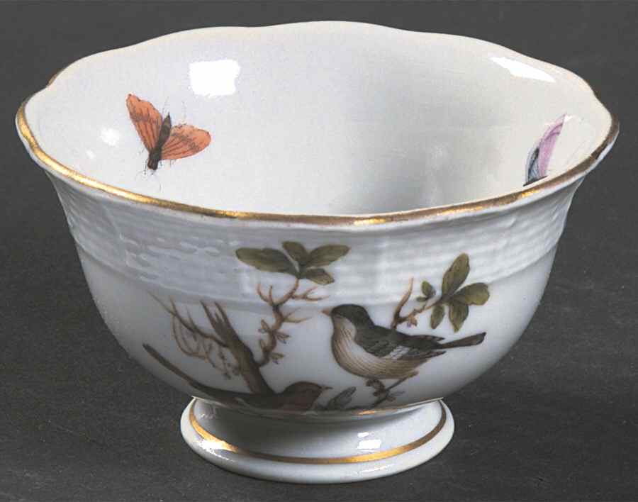 Rothschild Bird (RO) Individual Open Sugar Bowl by Herend-1