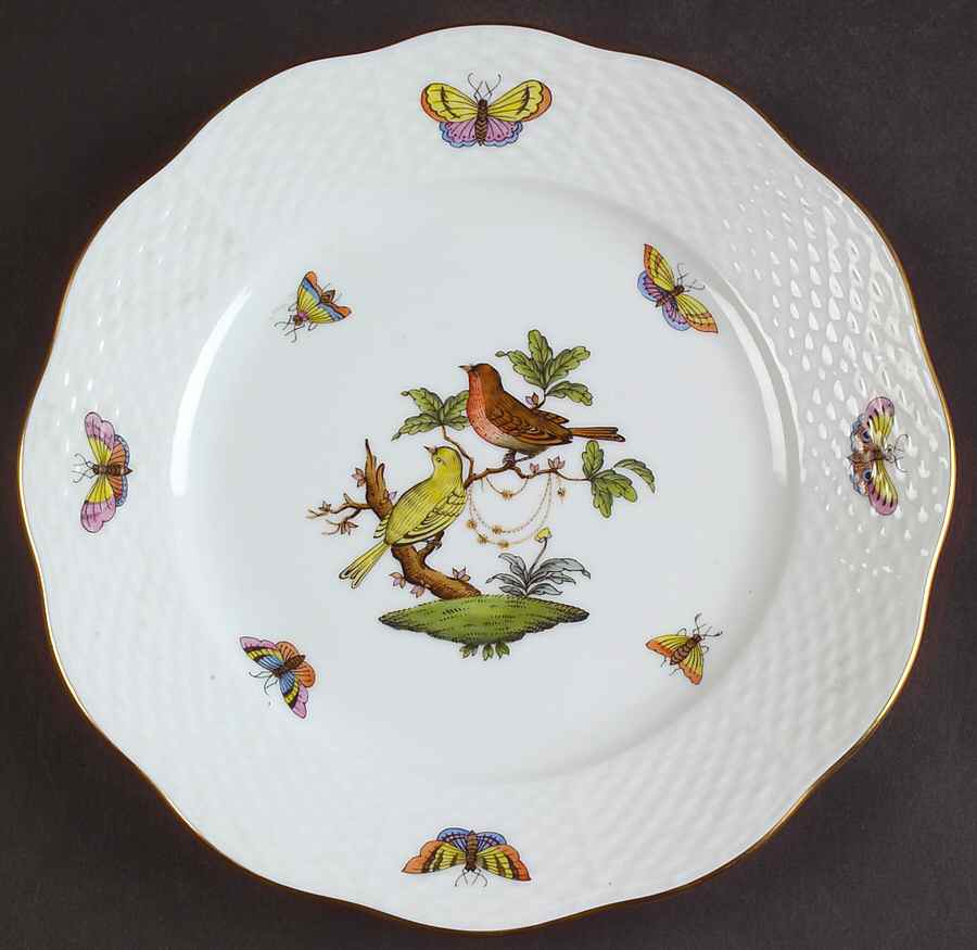 Rothschild Bird (RO) Salad Plate by Herend-1