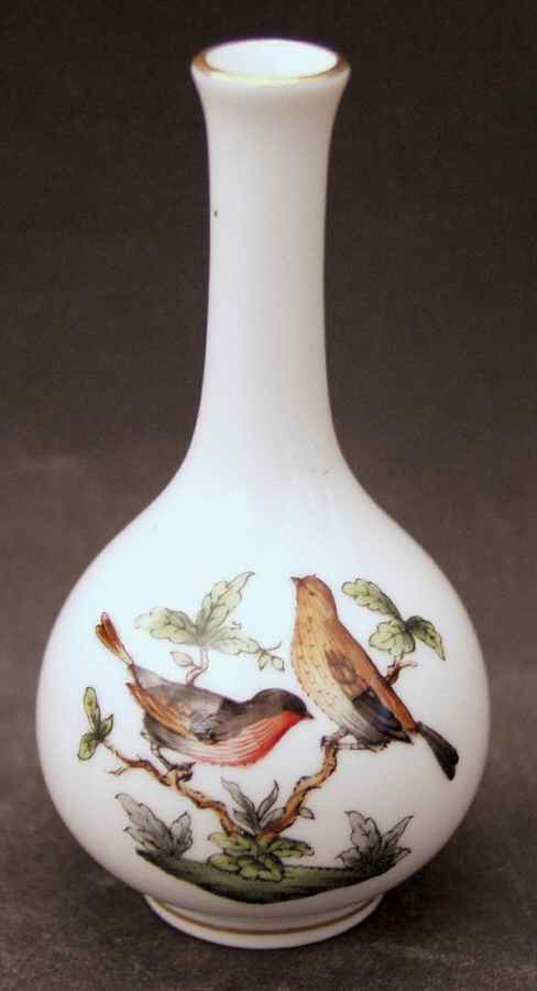 Rothschild Bird (RO) 3'' Bud Vase by Herend-1