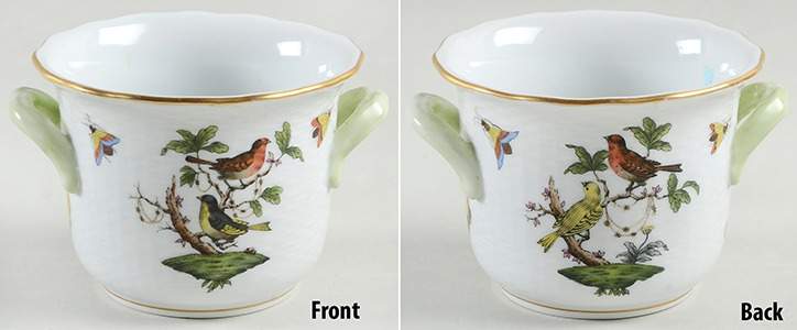 Rothschild Bird (RO) 3" Cachepot by Herend-1