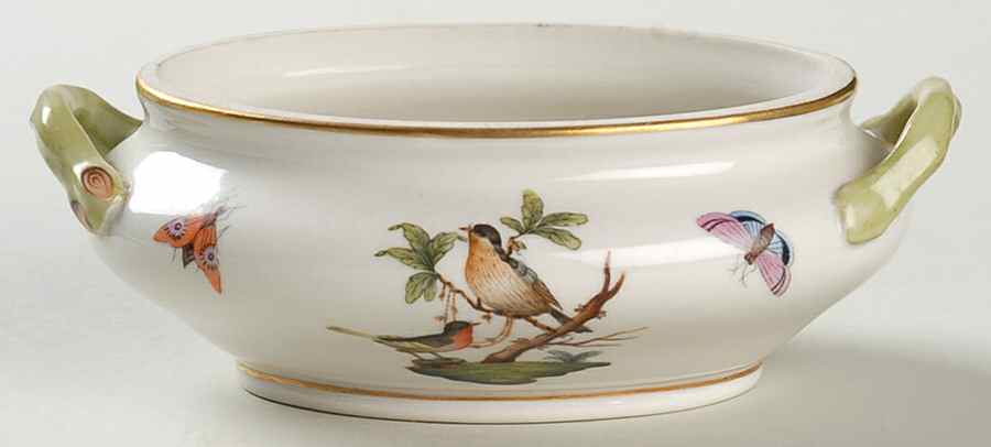 Rothschild Bird (RO) Mini Tureen No Lid by Herend-1