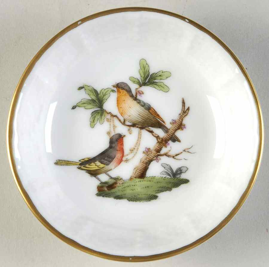 Rothschild Bird (RO) Butter Pat by Herend-1