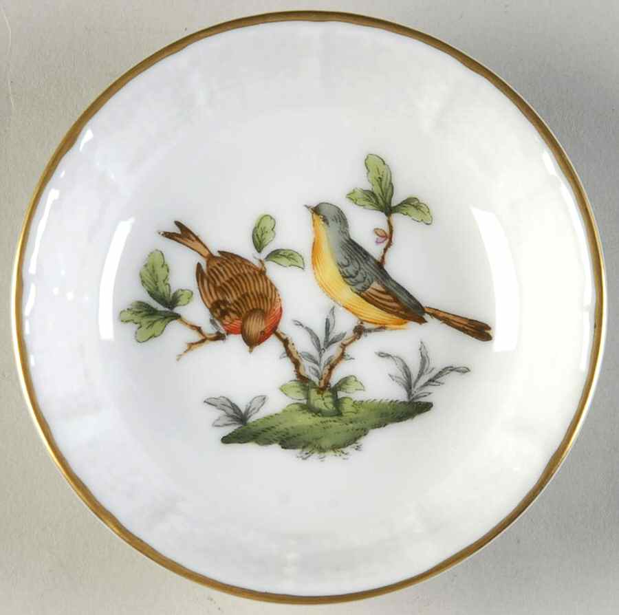 Rothschild Bird (RO) Butter Pat by Herend-1