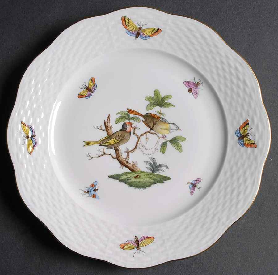 Rothschild Bird (RO) Salad Plate by Herend-1