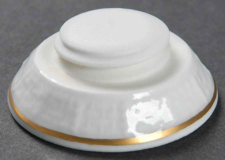 Rothschild Bird (RO) Ceramic Stopper For Salt Shaker by Herend-1