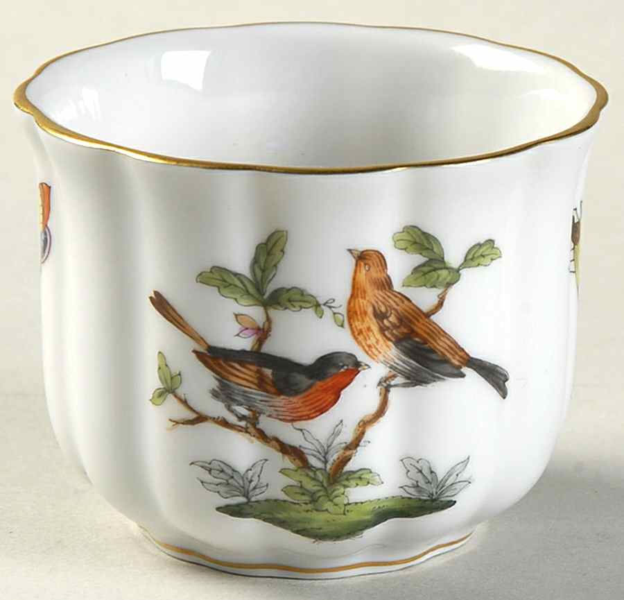 Rothschild Bird (RO) 2" Cachepot by Herend-1
