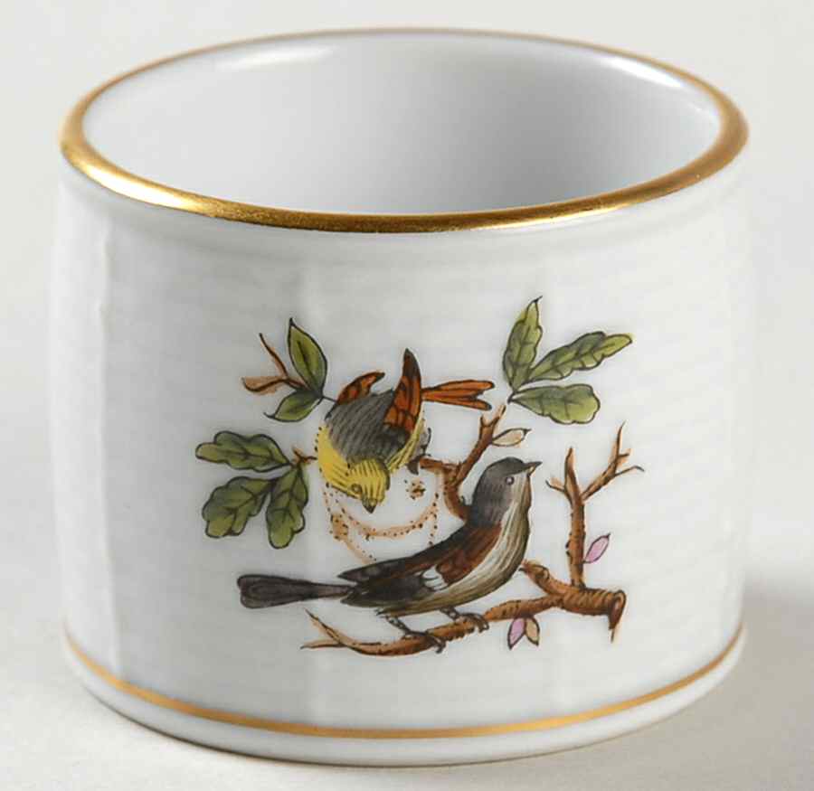 Rothschild Bird (RO) Napkin Ring by Herend-1