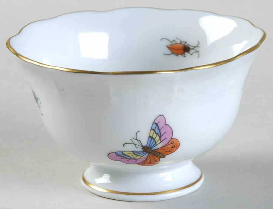 Rothschild Bird (RO) Individual Open Sugar Bowl by Herend-1