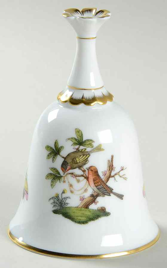 Rothschild Bird (RO) 4" Bell by Herend-1