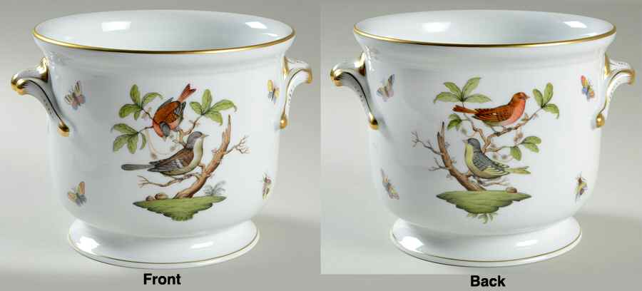 Rothschild Bird (RO) 5" Cachepot by Herend-1
