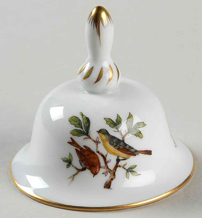 Rothschild Bird (RO) 2" Bell by Herend-1