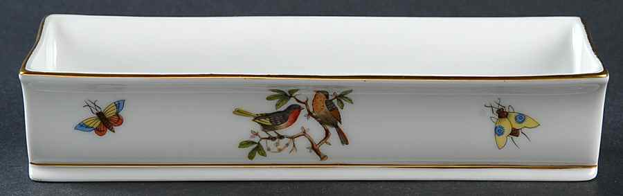 Rothschild Bird (RO) 6" Window Box Planter by Herend-1