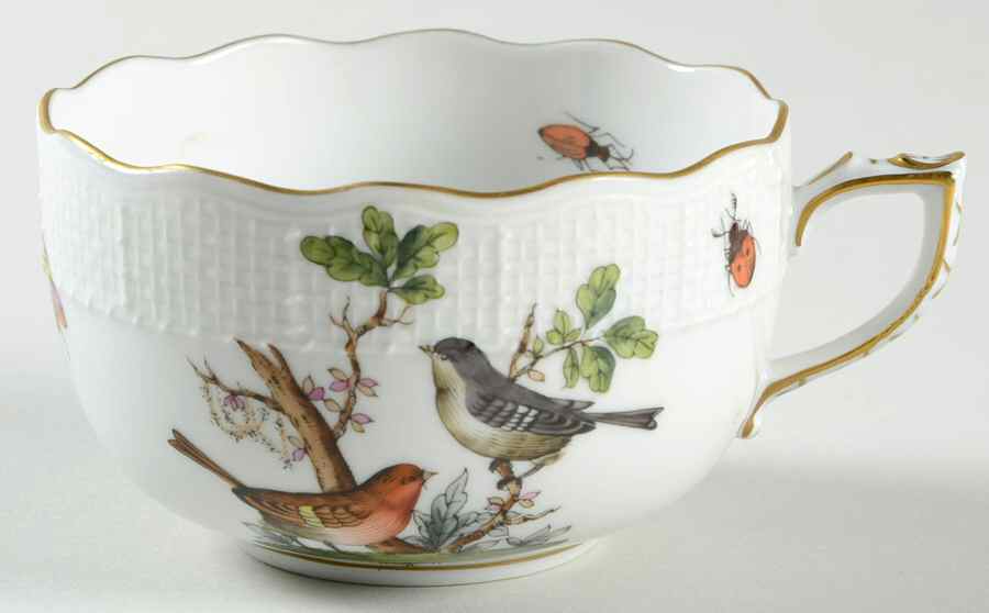 Rothschild Bird (RO) Flat Cup by Herend-1