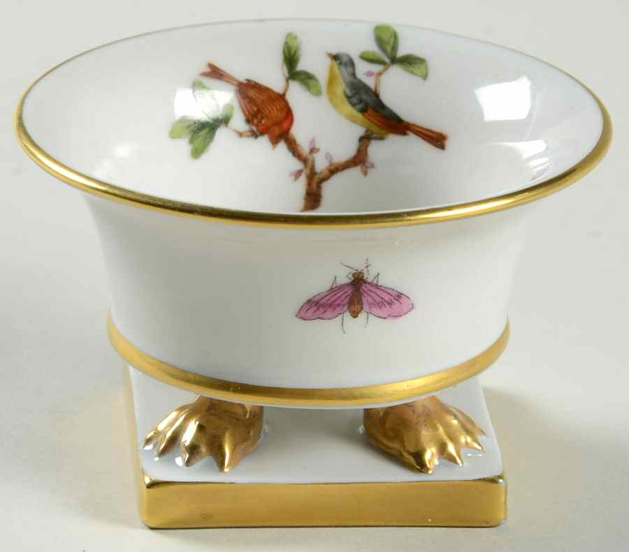 Rothschild Bird (RO) 1" Clawfooted Urn by Herend-1